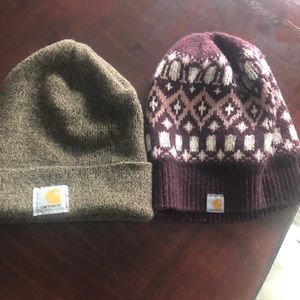 2 Carhartt beanies